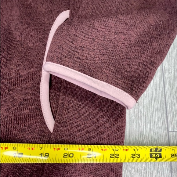 LL Bean Sweater Womens XL
Purple Fleece Pullover Snap
Hiking Casual Outdoor - Picture 4 of 8